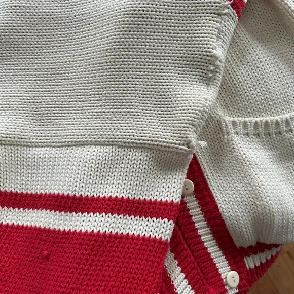 J. Magoni Design Studio Cardigan – Made in France – Size S – 100% Cotton ✨❤️‍🔥 - Picture 8 of 11